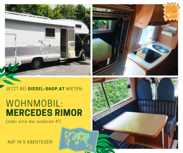 Wohnmobil mieten Mercedes Rimor